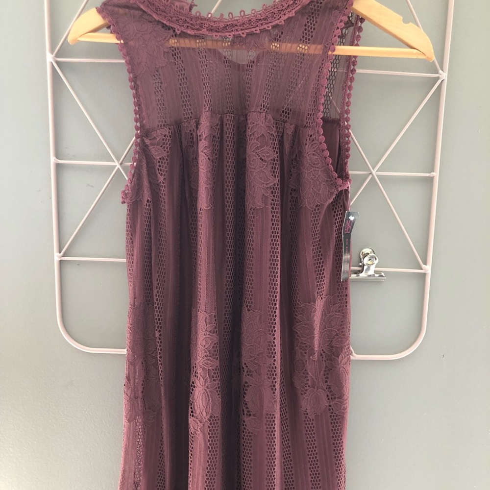 Purple dress